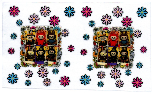 Halloween Goblins Spray Bottle Wrap 22