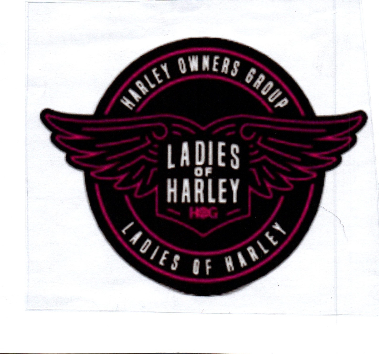 Pink & Black  Ladies Of HD Decal 22