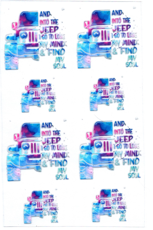 And into the Jeep I go Stanley Key Chain Wrap Double 22