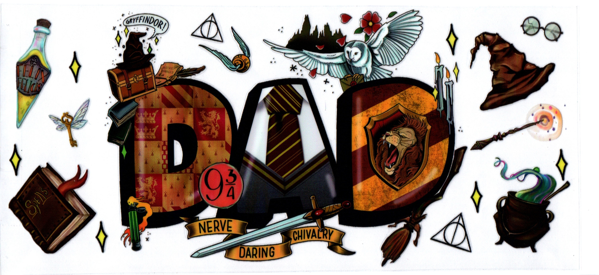 WIZARD RED DAD 16 OZ