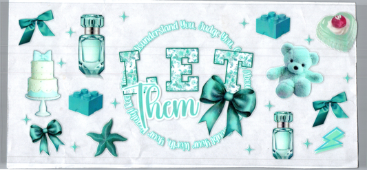 16oz Let Them Light Blue Inspirational