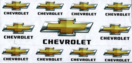 16oz Chevrolet 2 Car Emblem