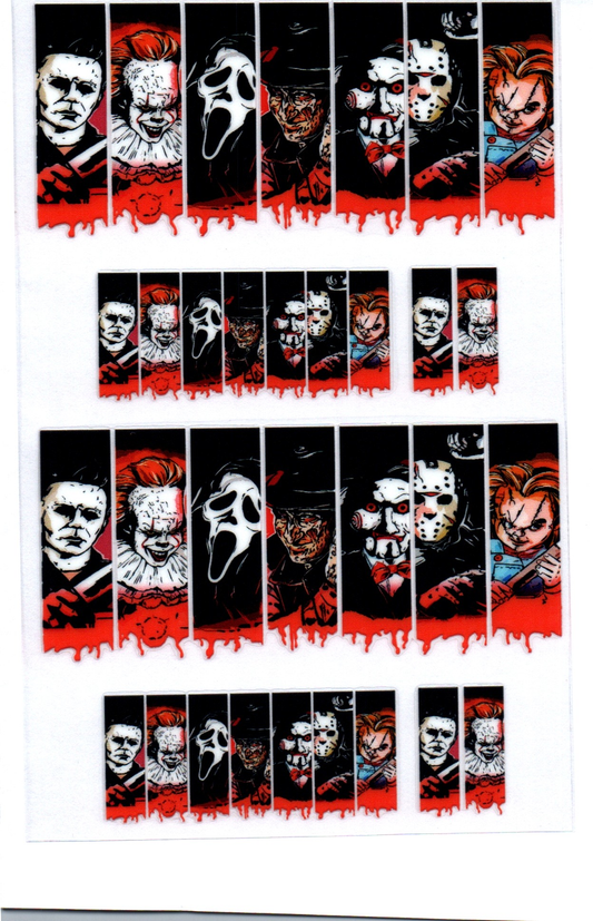 Horror Guys 1 Stanley Key Chain Wrap Double 23