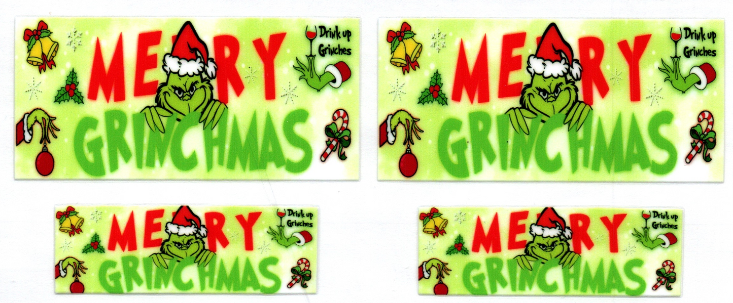 Green Guy Merry Gmas Key Chain Wrap Double 23