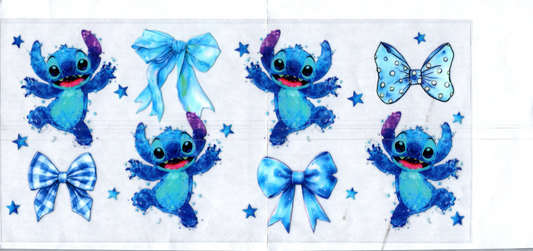 16 oz Blue Guy w/bows Movies/Tv 2