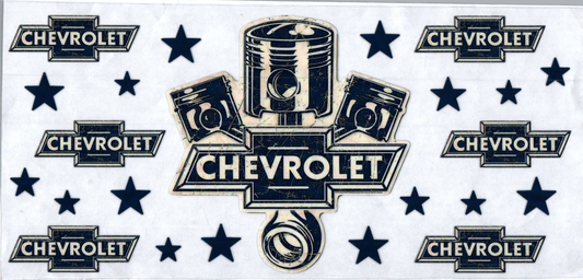16oz Chevrolet 3 Car Emblem