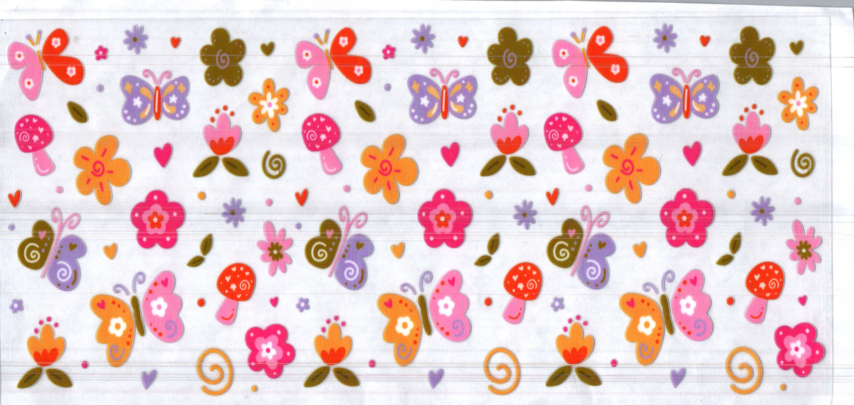 16 oz mushrooms and butterflies assorted 241