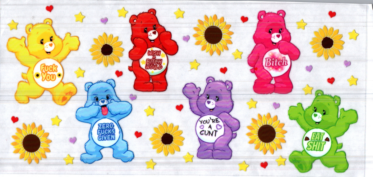 16 oz sunflower swear bears assorted 249