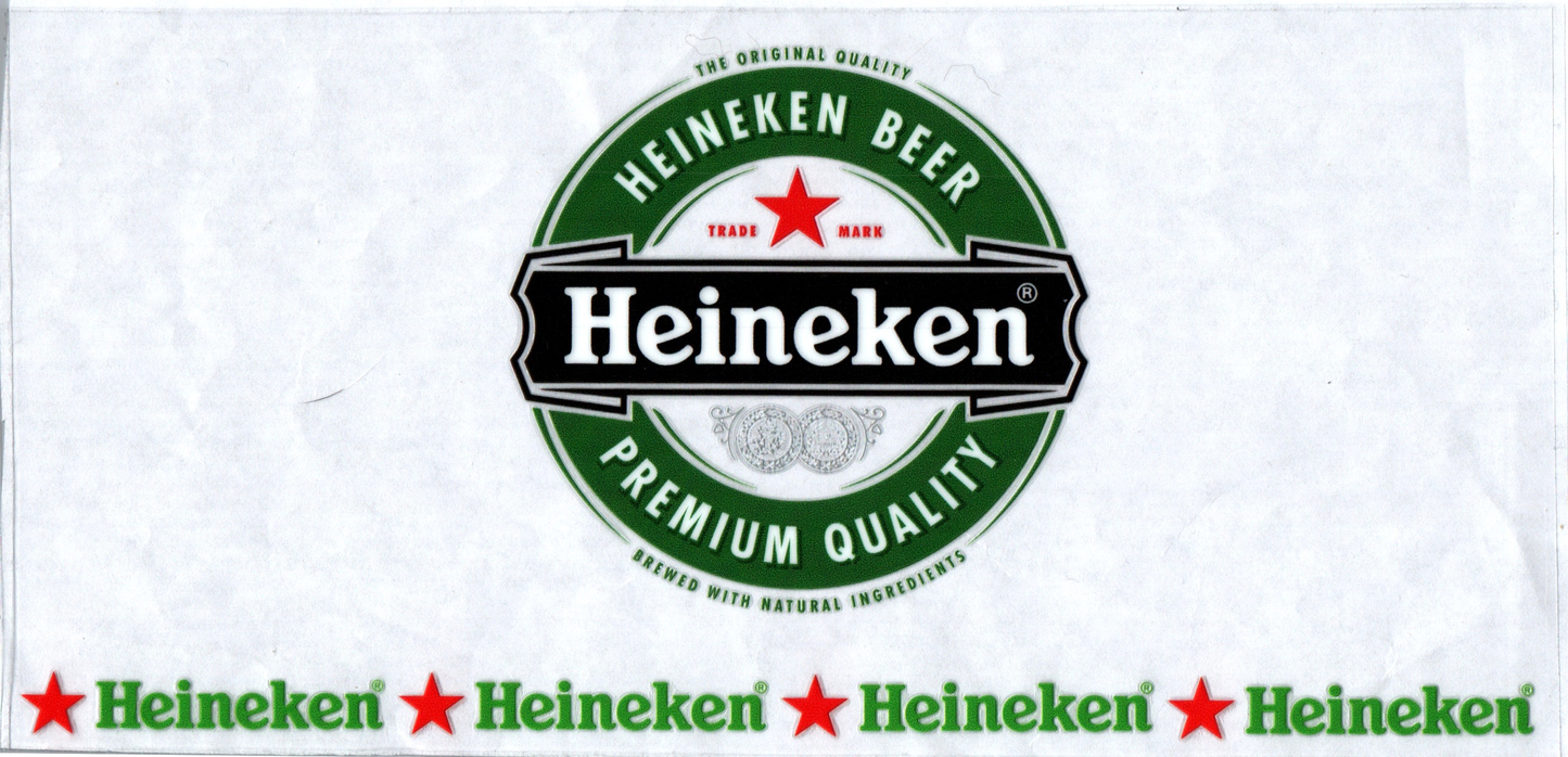 16 oz Heineken Logo Alcohol 25