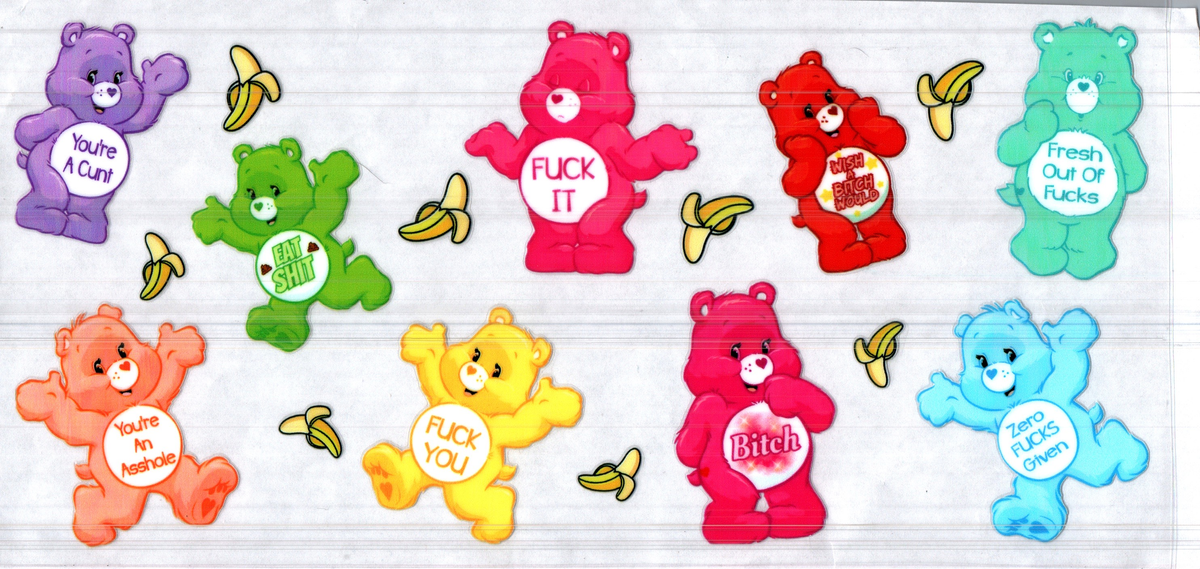 16 oz bananas swear bears assorted 250
