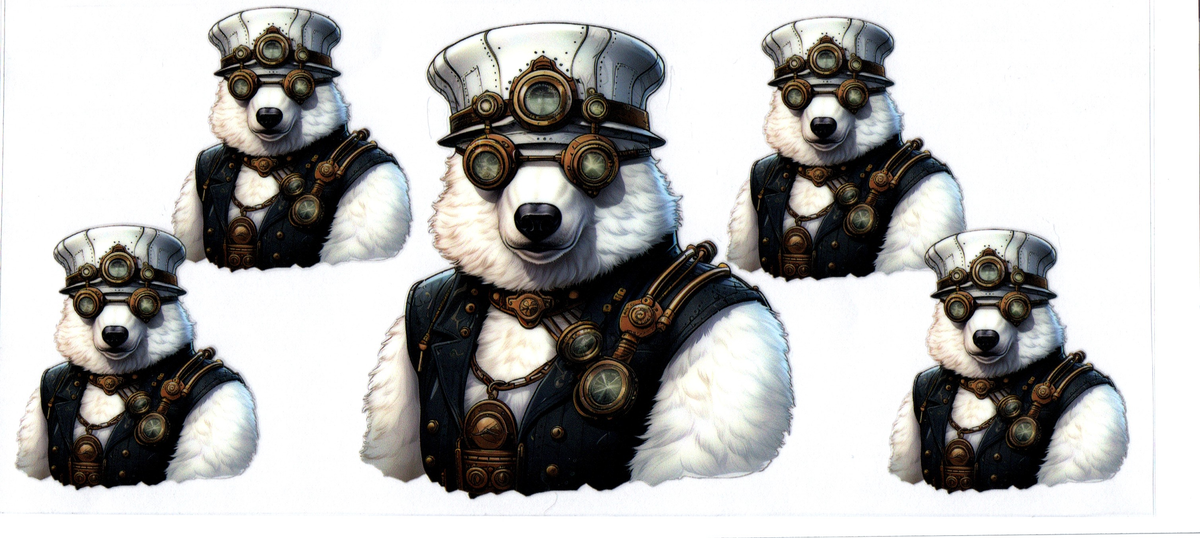 16 oz steampunk polar bears mech 2