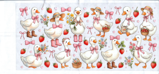 16 oz Goose 1 w/strawberries Animals 2