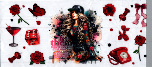 16oz Let Them Gossip Inspirational
