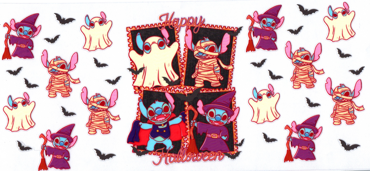 16oz Happy Halloween Blue Guy costumes Halloween 2