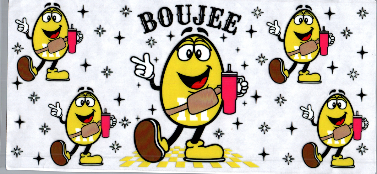 16oz boulee stanley cup yellow m&m 270