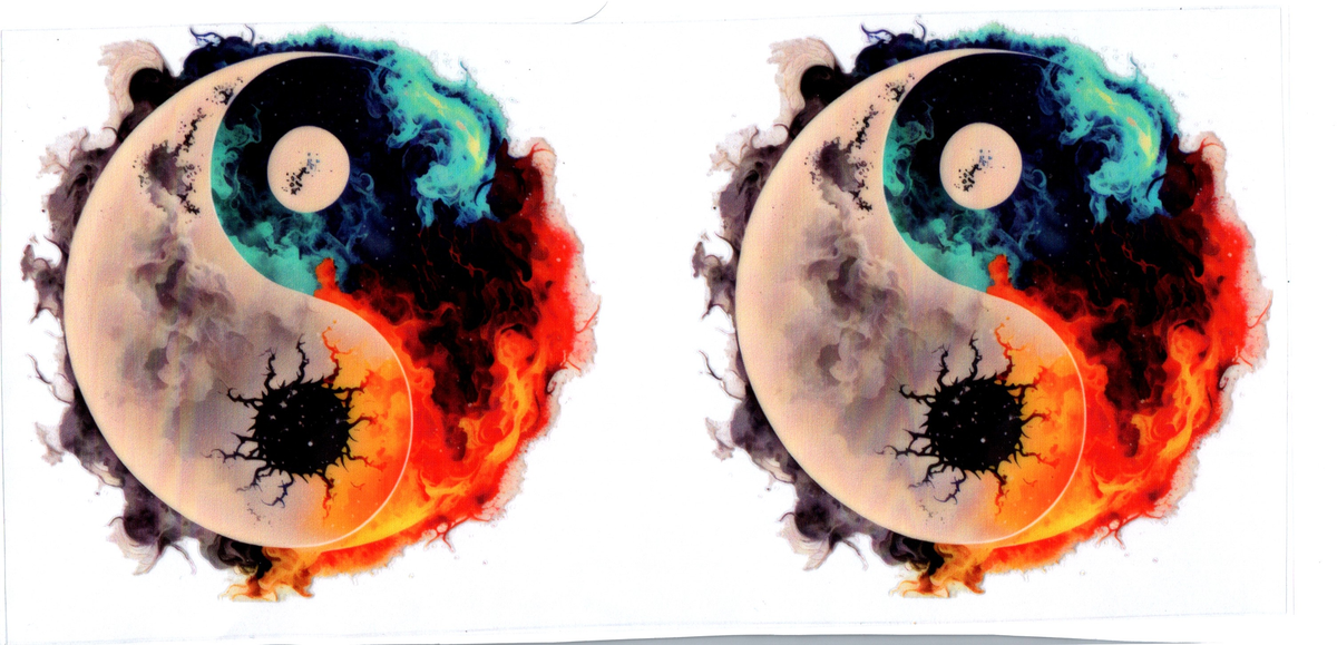 YING YANG 2 DECALS