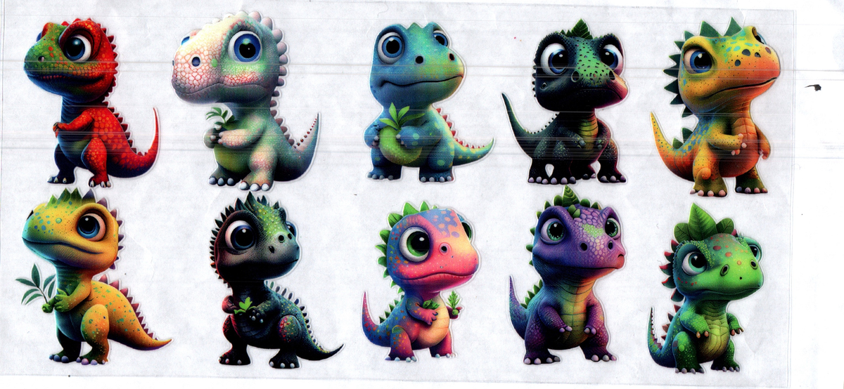 16 oz 10 baby dinosaurs misc 272