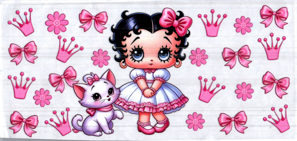 16 oz BB pink princess items assorted 278
