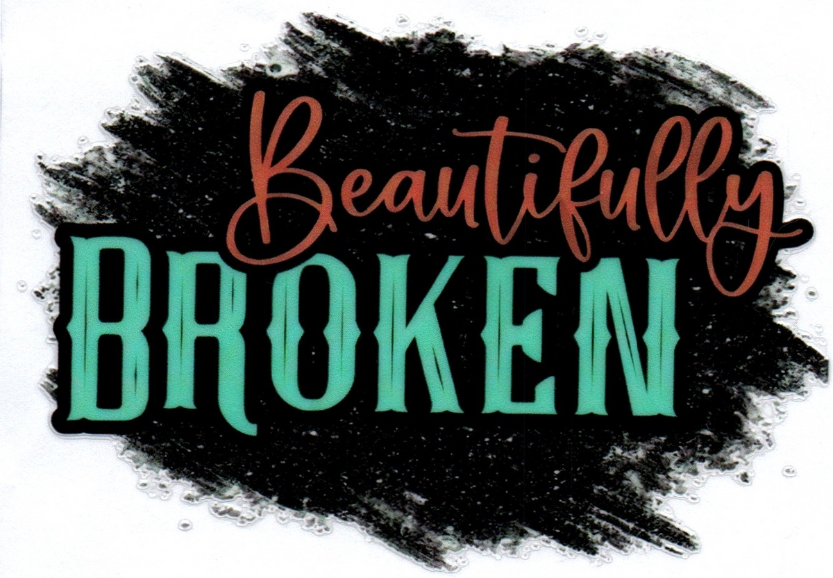 Beautifully Broken Single Decal 27