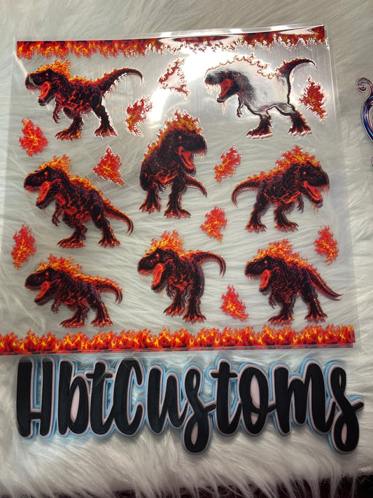 Fiery Dinos Element