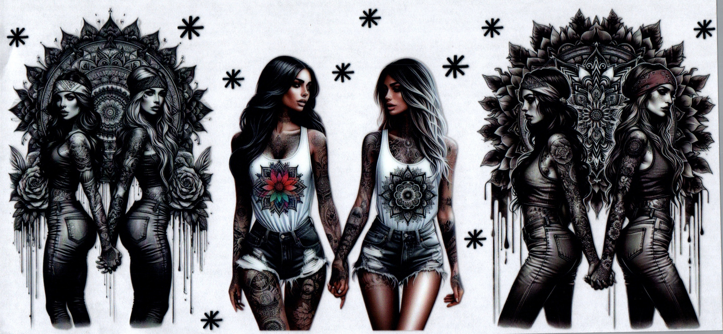 16 oz Tattoo Girl 28