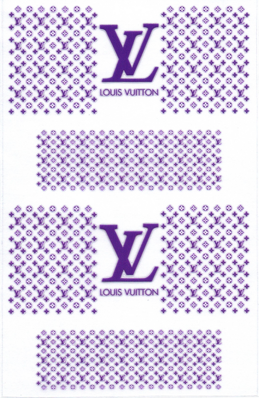 VL Purple Designer Stanley Key Chain Wrap Double 28