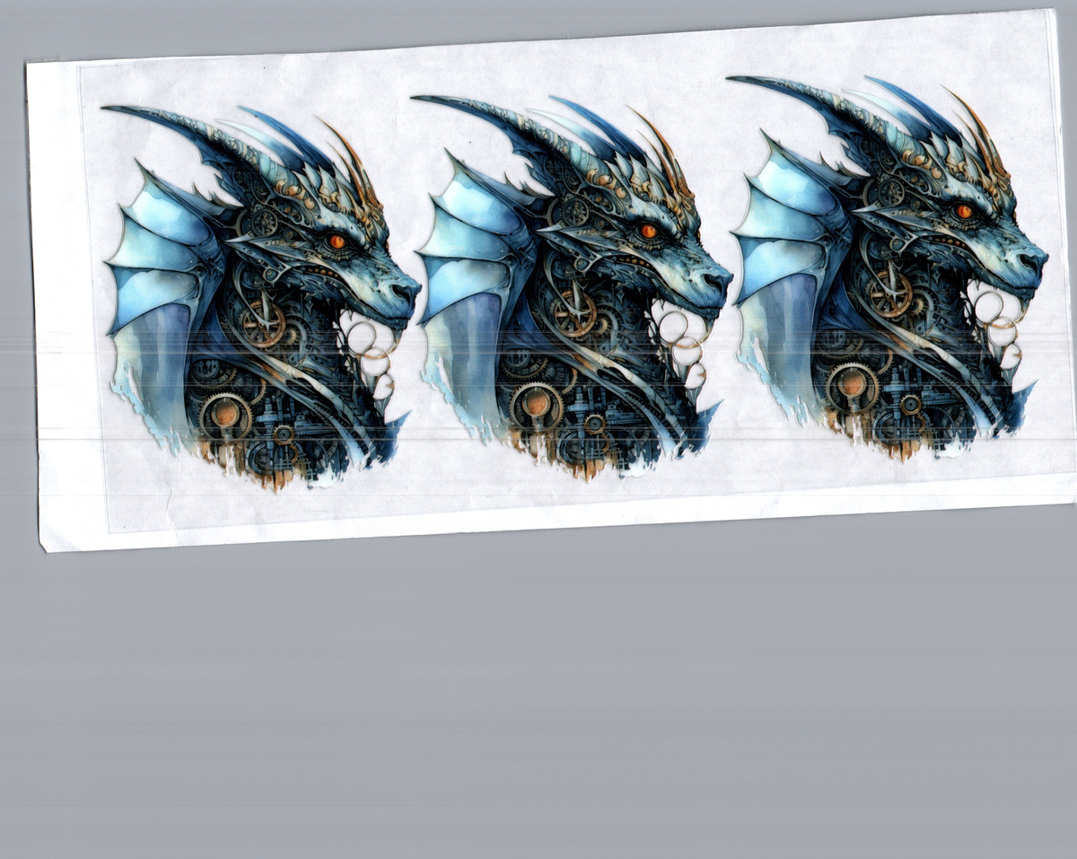 16 oz 3 steampunk dragon heads misc 284