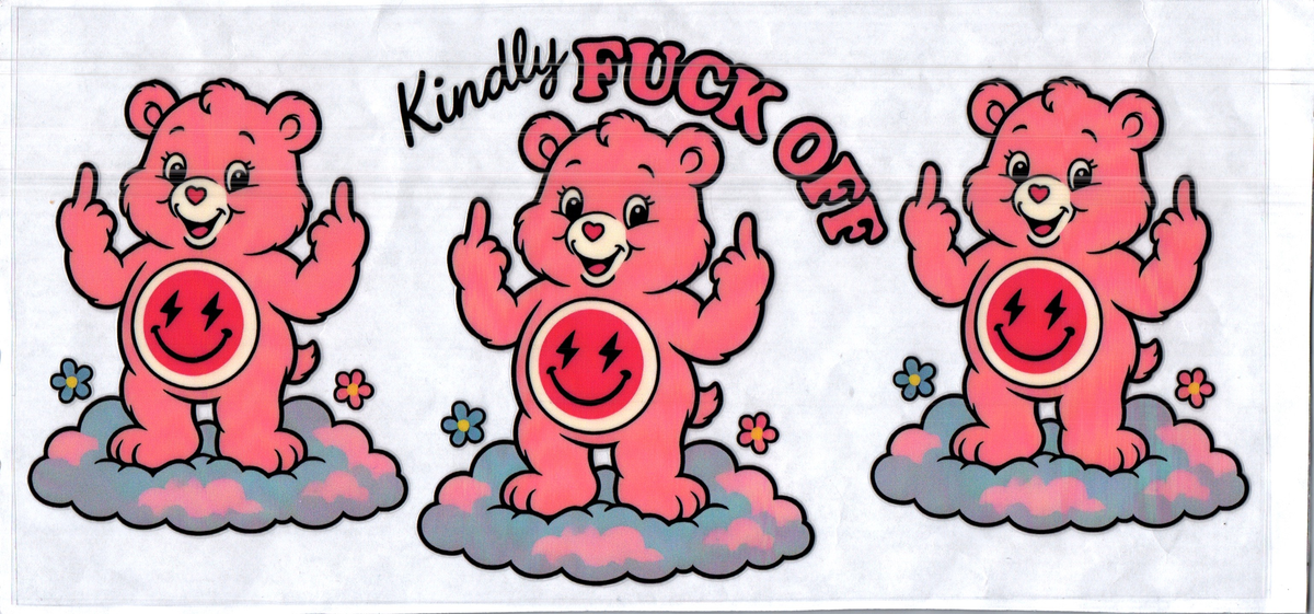 16 oz kindly f*** off bears misc 286