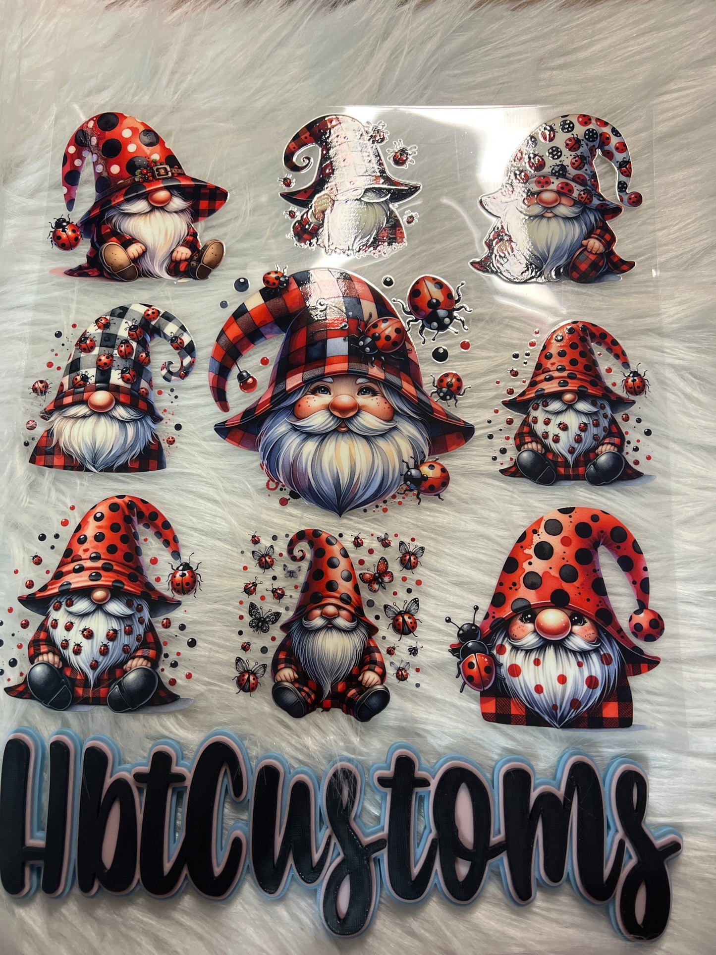 Lady Bug Gnomes Element