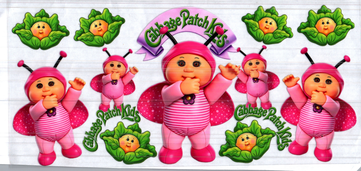 16 oz cabbage doll pink ladybug assorted 296