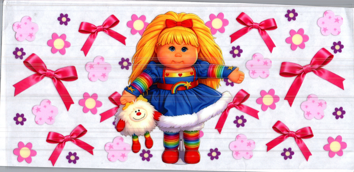 16 oz cabbage doll rainbow bright assorted 298