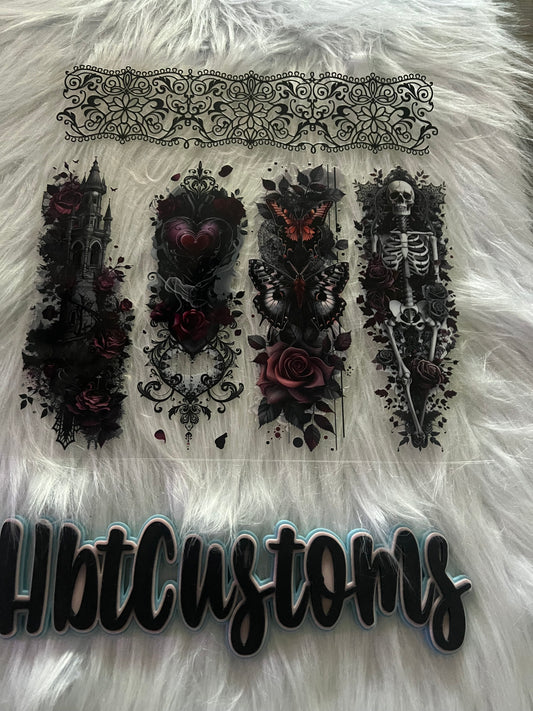 Gothic Brushstroke Element 10 x10