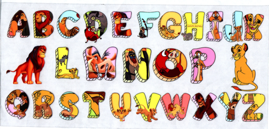 16 oz Lion King Letters 3
