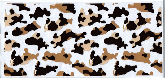 16 oz spotted cow print