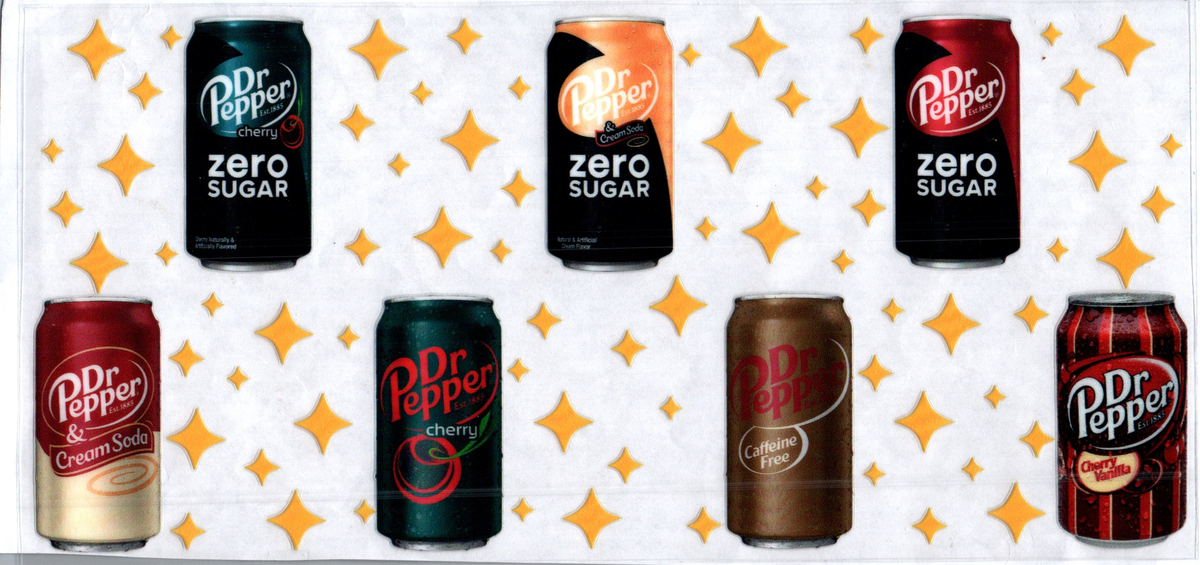 16oz dr pepper cans golden diamonds 309