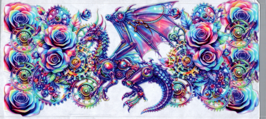 16oz Rainbow Dragon Steampunk 31