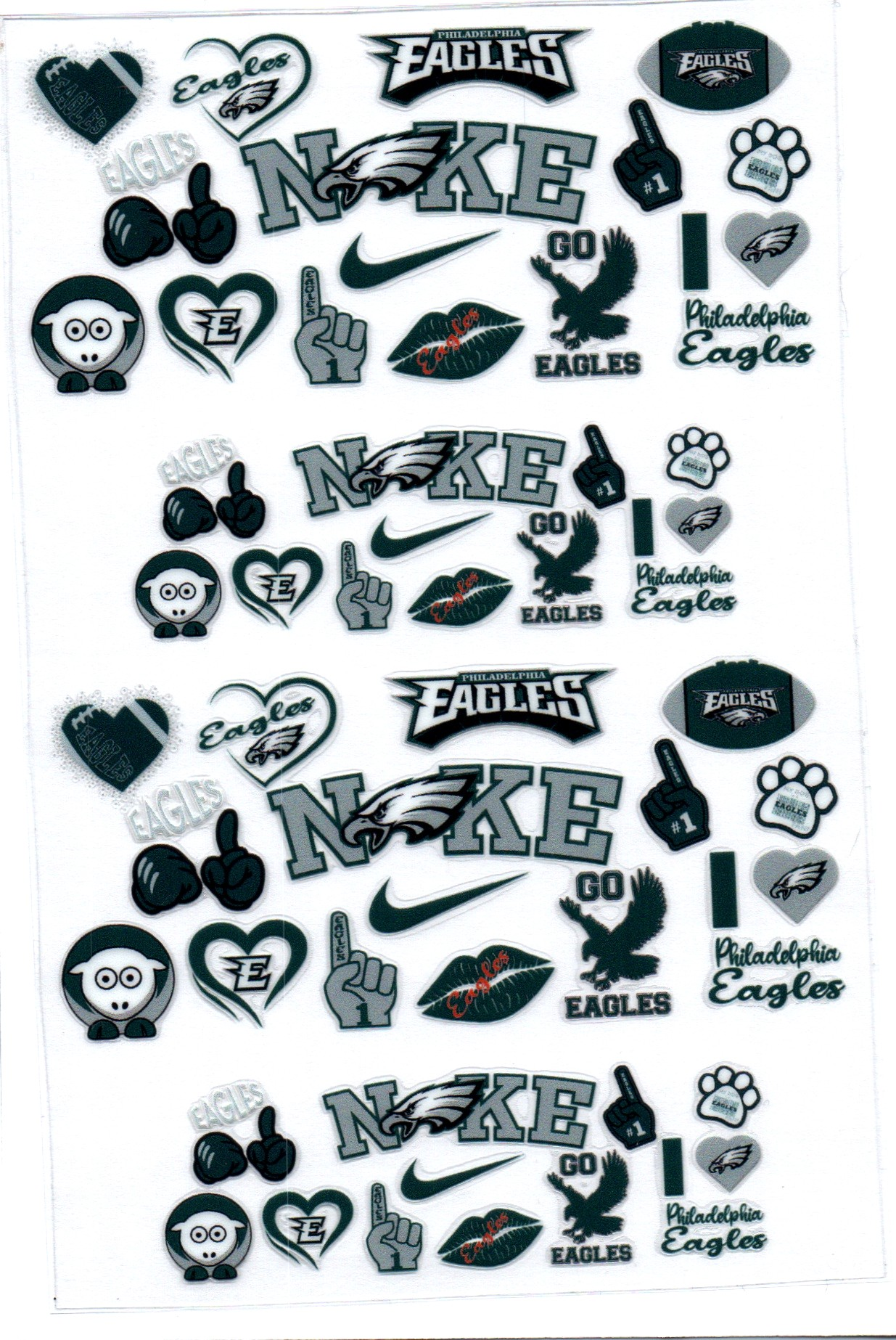 Swoosh Brid Eagles Stanley Key Chain Wrap Double 31