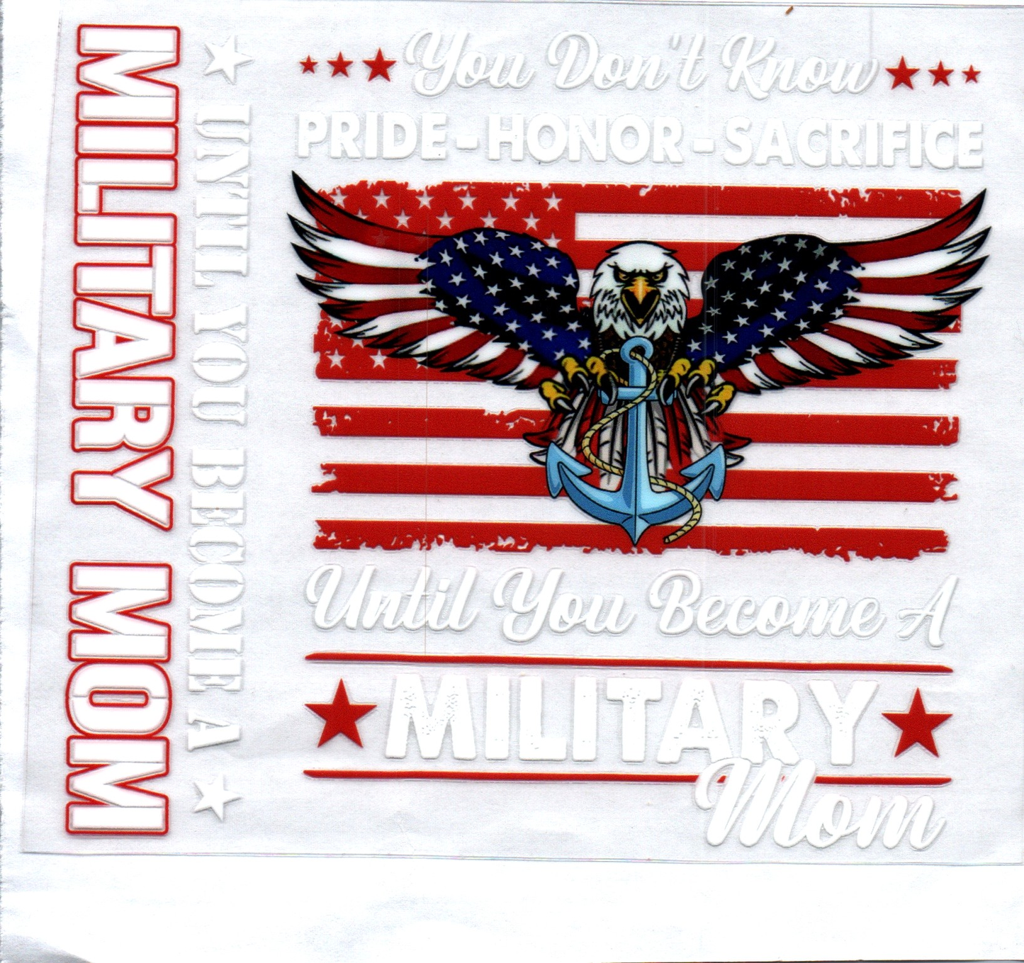 Military Mom Decal