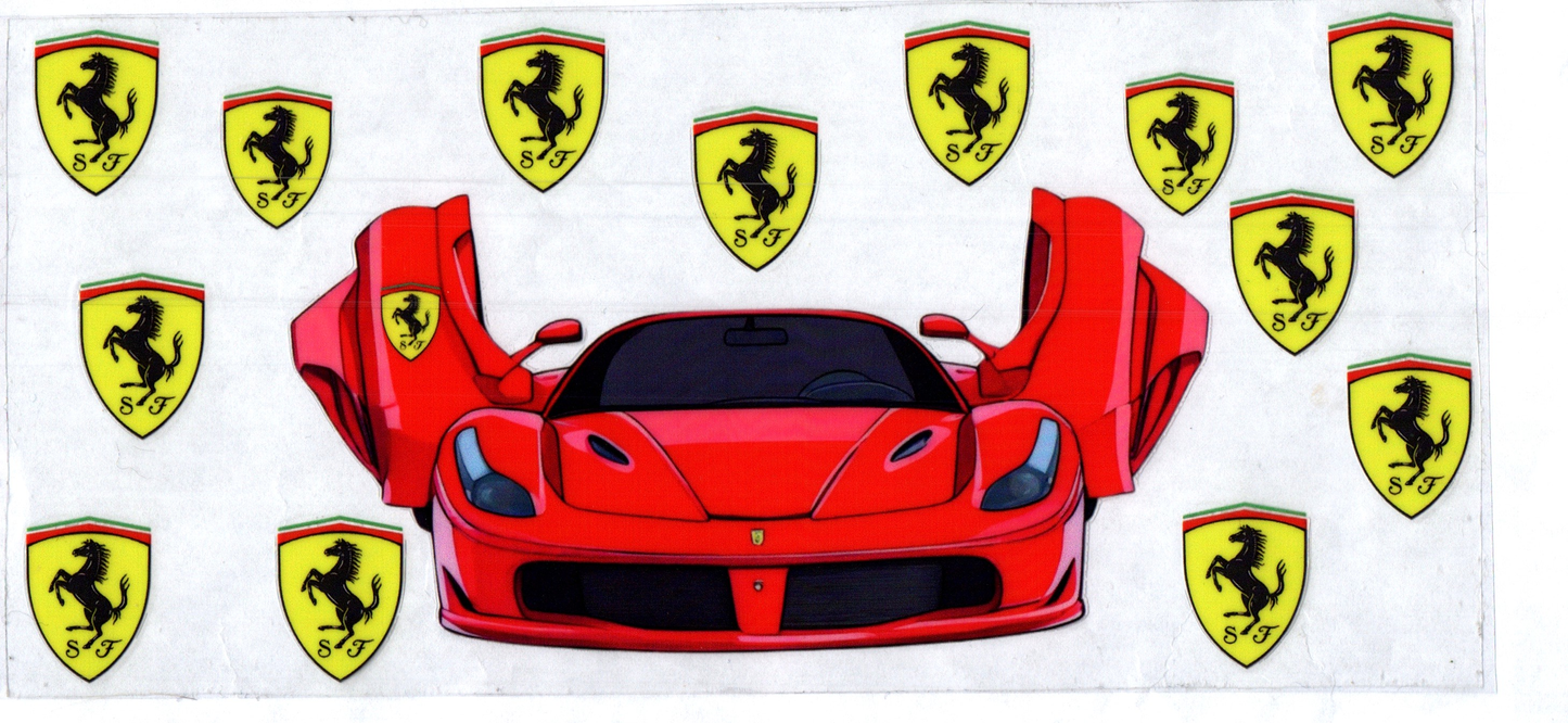 16oz Ferrari 3 Car Emblem