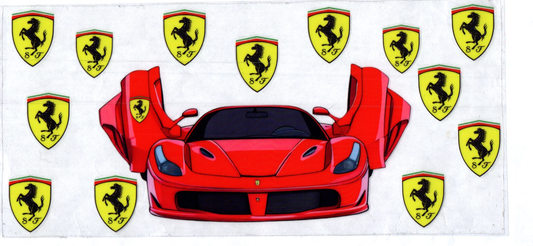 16oz Ferrari 3 Car Emblem