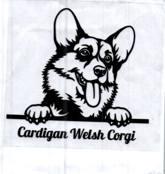 Corgi Decal