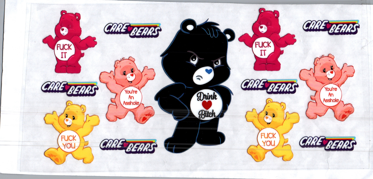 16 oz drink b**** bear misc 326