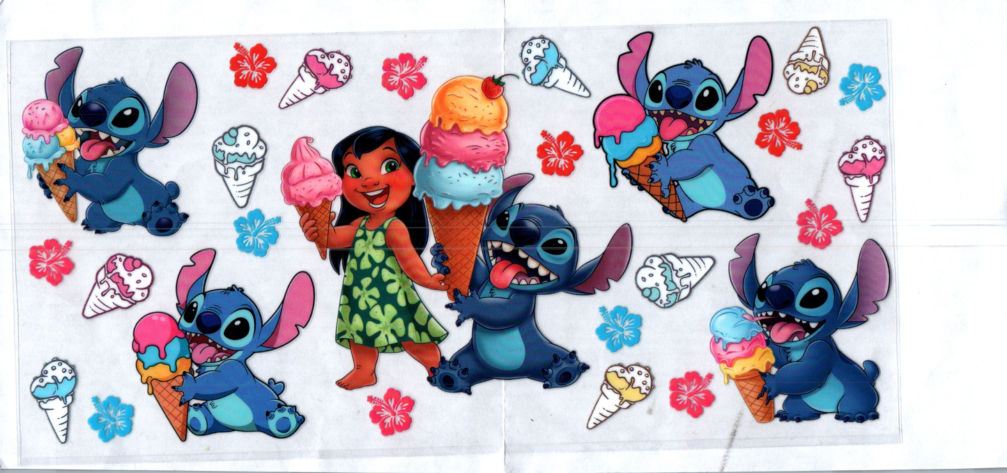 16 oz Blue Guy & Human w/Ice cream Movies/Tv 3