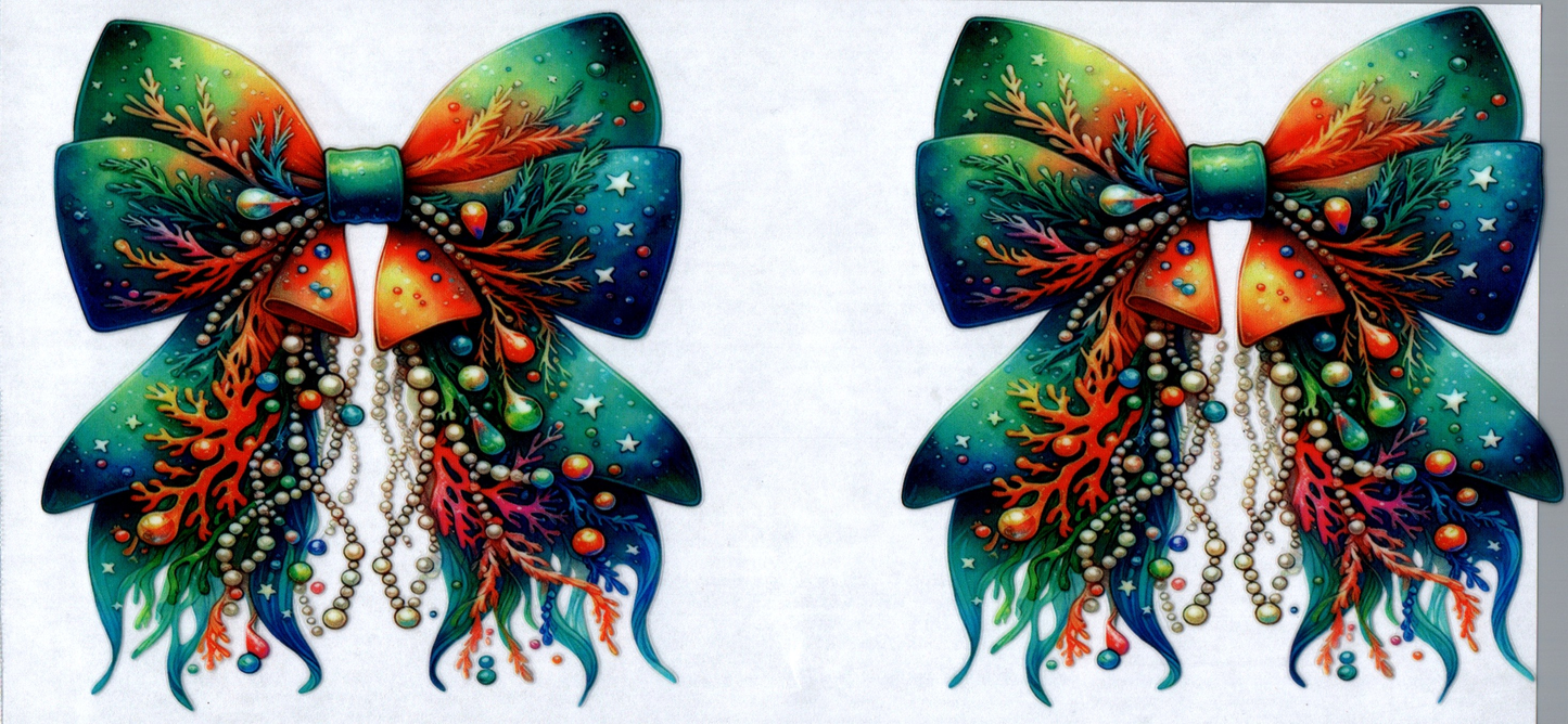 16 oz Bows Sea Life 34 2 Decals