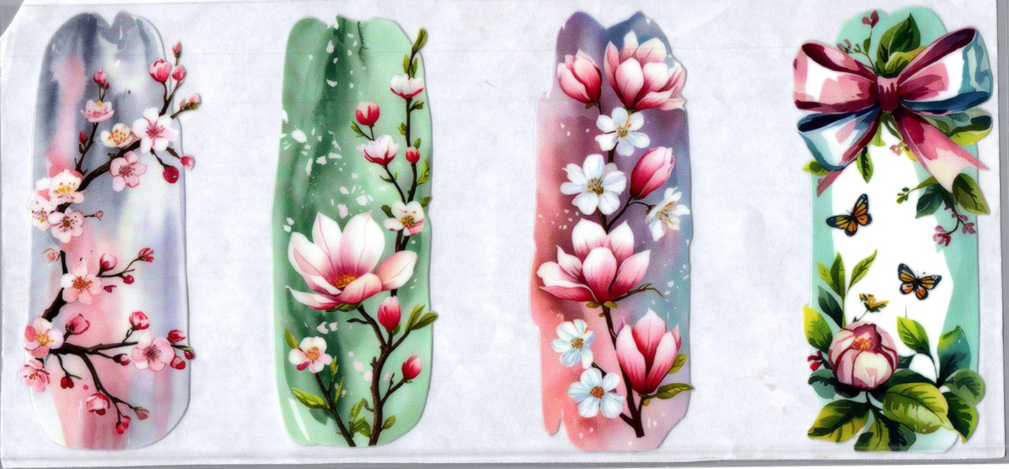 16oz Brush Stroke Flowers 34