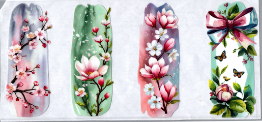 16oz Brush Stroke Flowers 34