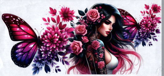 16 oz Tattoo Girl 34