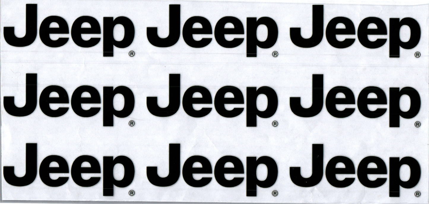 16oz Jeep Car Emblem