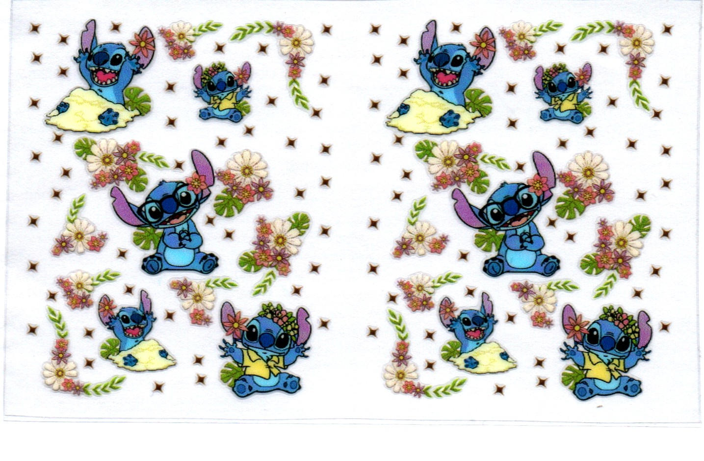Blue Guy w/flowers Spray Bottle Wrap 34B