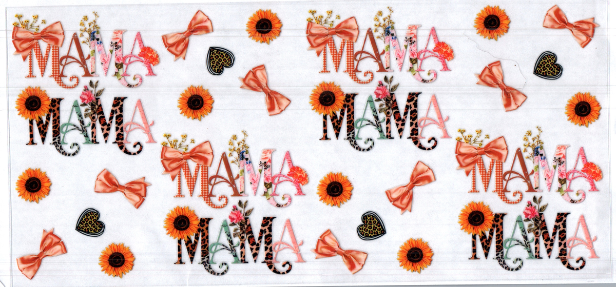 16 oz mama mama flowers bows hearts assorted 34